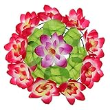 B Blesiya シルクフラワー　フラワーリース　葬儀記念花　蓮の花　多色選択 　 - E