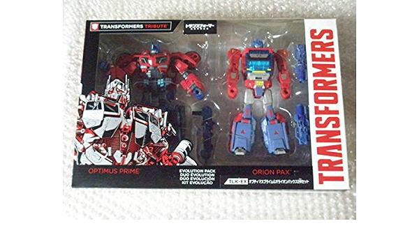 Amazon トランスフォーマー Tlk Ex オプティマスプライム オライオンパックス 2体セット デラックスクラス ロボット 子ども向けフィギュア おもちゃ