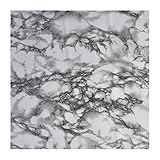 (ライチ) Lychee マーブル調 大理石 ウォールペーパー ウォールステッカー リフォームシート リメイクシート シール式 大きいサイズ 500*50cm リビング キッチン トイレット 開店 新