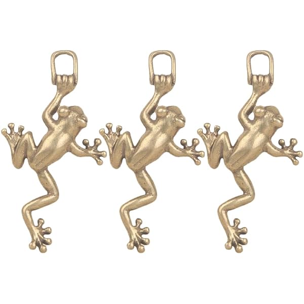 Amazon.co.jp: [BRASS STORE] ダブルリング付き 真鍮製 キーホルダー
