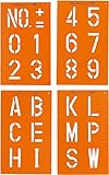 トップマーキング 4枚組 (数字/記号2種) TOP-100 大平産業