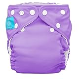 Charlie Banana 2 in 1 Eco-Friendly Hybrid Reusable Cloth Diaper - Large (Lavender) by Charlie Banana
