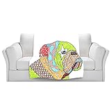 ブランケットウルトラソフトFuzzy 4サイズ！DIANOCHEデザインからby Marley UngaroホームDecor Unique Designer芸術的スタイリッシュな寝室アイデアCouch