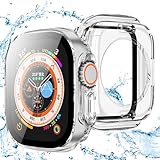ANYOI 対応 Apple Watch ケース 41mm 防水ケース アップルウォッチ カバー 防水 一体型360ど度 アップルウォッチ ケース 耐衝撃 装着簡単 apple watch カバー 全面保護 高透過率 Apple Watch Series 9/8/7 41mm アップルウォッチ9/8/7 41mm 対応 防水のクリア