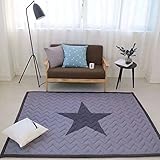 漫画パターンコットンKidsカーペット – NurseryホームRug Children Play Mat長方形形状55 x 79インチ 55 x 79 inch