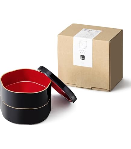 Amazon｜コシノジュンコ 切溜 漆器 三段重箱 パーティー イベント