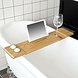 環境にやさしい折り畳み式竹Bathtub Caddy