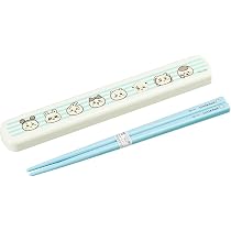 Amazon｜オーエスケー (OSK) 箸 19.5cm 引フタ 箸箱 セット ちいかわ
