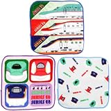 しんかんせんだいすき ミニタオル 3枚セット 約16×16cm E5系新幹線・E6系新幹線・E8系新幹線