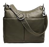 OiOi HOBO マザーズバッグ シュランケンレザー カーキ 6309