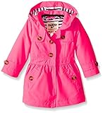 Osh Kosh Baby Girls' Lined Trench Coat Strawberry 24 Months [並行輸入品]
