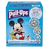 Huggies Pull-Ups Training Pants with Cool and Learn for Boys, Size 4T-5T, 56 Count by Pull-Ups