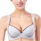 YING LAN　産前　産後　妊婦　妊婦用　コットン　インナーマタニティー　授乳用　授乳　ブラジャー　下着　綿　マタニティー　ブラ　柔らか　ナイト ブラ　ライトブルー