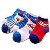 MRZD ベビー　キッズ用靴下　可愛い　ベビーソックス　子供靴下　男女兼用　お祝い　外用５セット