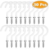 paxcoo 30pcs天井フック2 – 7 /8 "カップフックホルダーforプラントハンガーとマグカップ