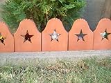 お庭の魔術師　れんがのミニフェンス　スター　20枚セット