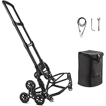 キャリーカート ハンドトラック 10輪 階段 固定ロープ付 耐荷重80kg Amazon.co.jp: LVYUAN（リョクエン）キャリーカート 階段 3輪