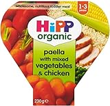 Hipp Organic Paella with Mixed Vegetable & Chicken 1-3yrs (230g) ヒップ混合野菜と鶏肉1-3Yrs有機パエリア（ 230グラム）