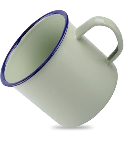 Amazon.co.jp: ヒロシ NO.164 野外独杯 マグカップ ホーロー