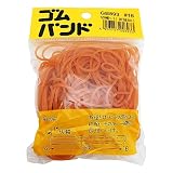 和気産業 ゴムバンド #16 アメゴム 1.1X60mm 30g 事務用品 収納 文房具 GB-893 約210本