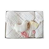 天衣無縫 四重ガーゼ バス・ウォッシュタオル とりセット ピンク