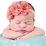 miugleベビーガールズ弾性のヘアバンドリボン