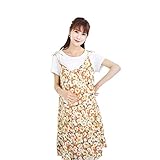 Lecpra (レクプラ) アンアンブル 花柄 授乳口付 ワンピース マタニティ 授乳服 オレンジ ( フリーサイズ ) 半袖