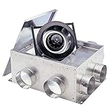 Fantech CVS 300A Multi-Port Ventilation, 4 Points, 355 CFM [並行輸入品]