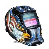 液晶式自動遮光溶接面ヘルメット アーク溶接 TIG溶接 MIG溶接 グラインディング対応 [並行輸入品]