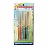 ダイヤモンドヤスリセット 100mm ＃400 細 5本組