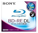 SONY ブルーレイディスク データ用 BD-RE 繰り返し録画 片面2層 2倍速 50GB 1枚 BNE2DBSJ2
