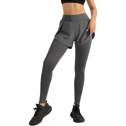 Amazon.co.jp: [necker] レギンス ショートパンツ 一体型