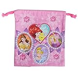ディズニープリンセス 巾着袋(小) ランチグッズ エプロン カップ ポーチ 女の子 女児 ガールズ 子供用 fo-d1366