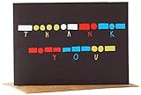 Yellow Owl Workshop MORSE CODE THANK YOU　カード