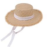 ボニタレース麦わら帽子★ベビー服　韓国ベビー服　韓国子供服　韓国こども服　韓国ファッション　麦わら帽子　ベビーハット　ベビー夏帽子　おしゃれ　50cm　48cm　春 夏 秋 女の子 外出用 (48)