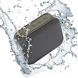 アイリスオーヤマ スピーカー 防水 IPX5防水規格 13時間連続再生 2台同時ペアリング 小型 防水 Bluetooth 5.3 USB ワイヤレス コンパクト マイク内蔵 ブルートゥース BTS-112-HGY