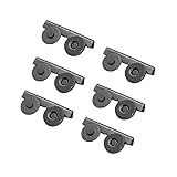 マグネットホックボタン 挟んで取り付けるタイプ 6組入り 14mm クラフトライフ 磁気ボタン レザークラフト カバン用 留め具 DIY 手芸 黒ニッケル