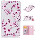 Huawei P9 Lite 手帳型 ケース Zeebox 高品質 落下防止 保護カバー 財布型ケース カード収納ホルダー マグネット式 Huawei P9 Lite 対応 無期限生涯補償付き (ピン