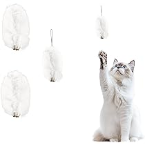 Amazon | (交換用ヘッドのみ含む) 3 of Ni 猫じゃらし うさぎの毛 天然
