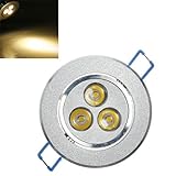 3W 300Lm 3500K Warm White Led Recessed Ceiling Light Bulb (Usa)