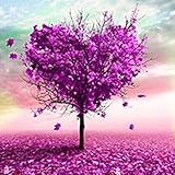 Creazy? New Love Tree 5D Full Drilled Diy Diamond Painting Cross Stitch Square Diamond (C) by Creazy