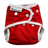 Best Bottom Cloth Diaper Shell-Snap, Very Cherry by bestbottom [並行輸入品]