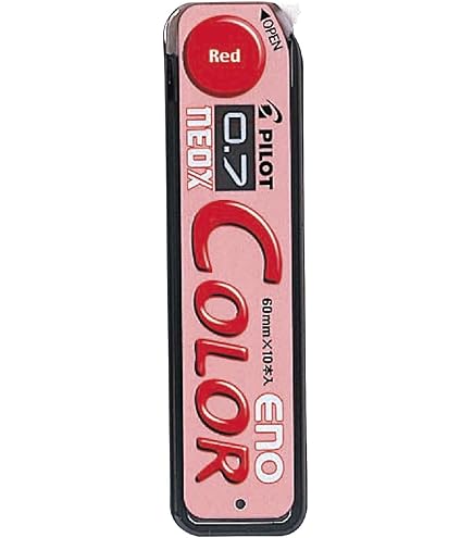 Amazon.co.jp: Pilot シャープペンシル替え芯ネオックス カラーイーノ