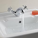 Chrome Basin Mixer Traditional Regency Victorian Cross New BELGRAVIA