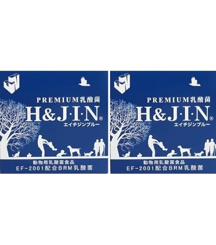 Amazon.co.jp: Premium乳酸菌 H＆JIN エイチジンブルー 動物用（90包
