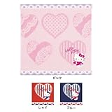（内野）UCHINO Hello Kitty(ハローキティ) KTプリティハート ゲストタオル レッド