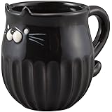 デコレ しのぎのねこマグ くろ くろ