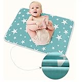 MBJERRY Infant Waterproof Urine Mat Cover Burp Changing Pad Protector Breathable for Baby Boys Girls