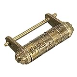 MOHOO 小さな南京錠 内径3.3CM キー付き