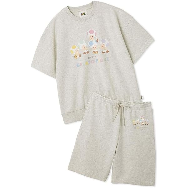 ★gelato pique ジェラピケ カビゴンパーカ&ハーフパンツ メンズＬ★ gelato pique ジェラートピケ ポケモンスリープ ジェラート
